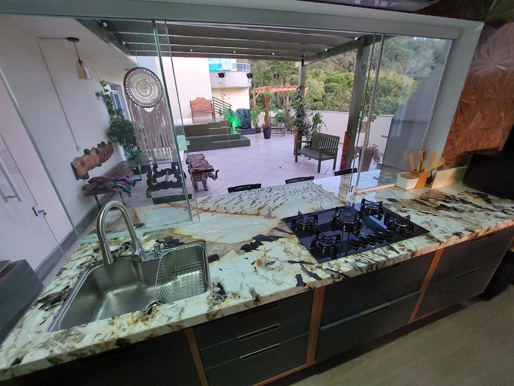 Appartement Jurere Cobertura 400M Do Mar Vista Linda à Florianópolis Extérieur photo