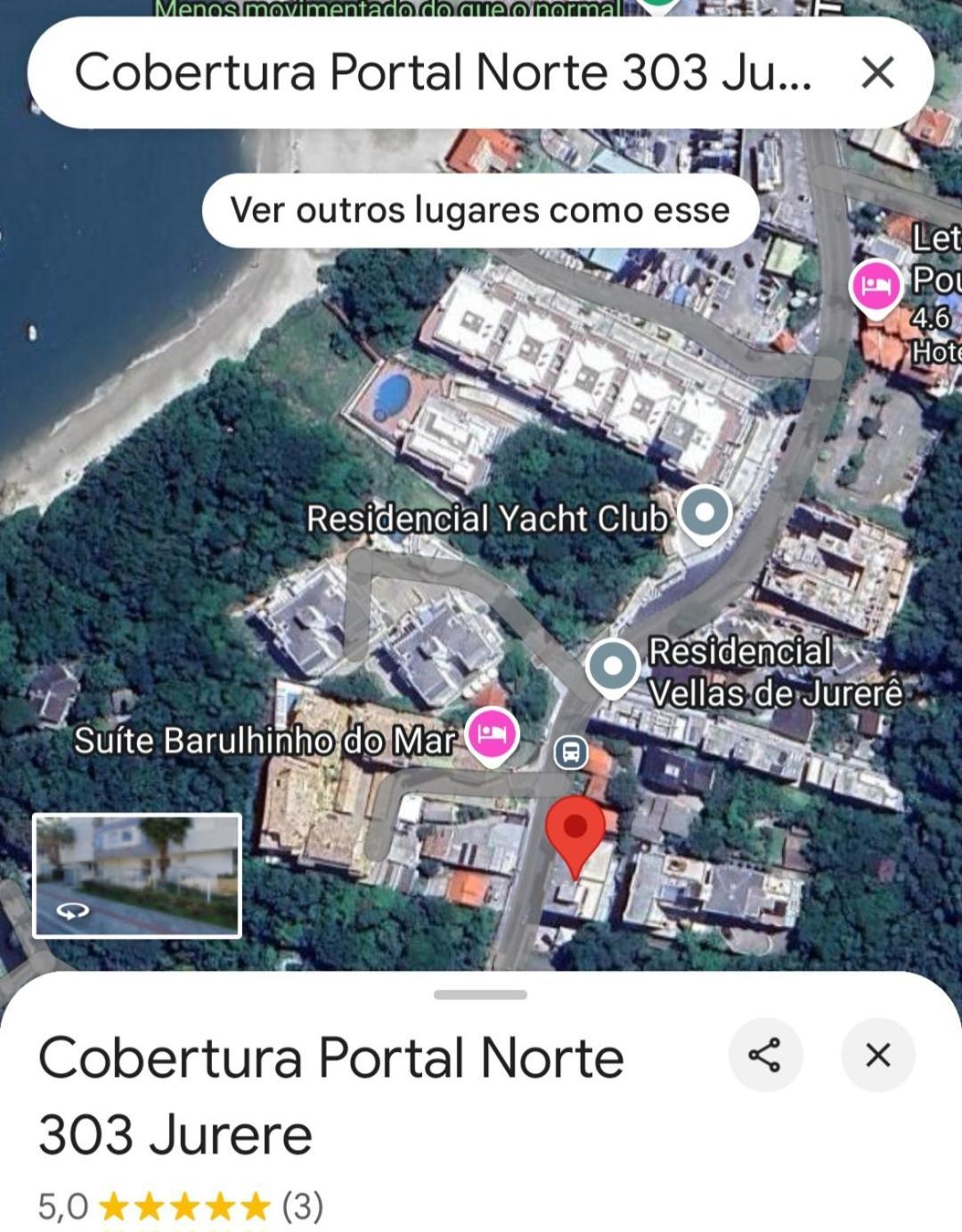 Appartement Jurere Cobertura 400M Do Mar Vista Linda à Florianópolis Extérieur photo